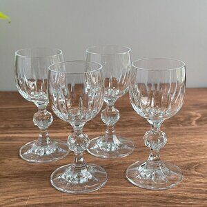 Bohemia Crystalex Cut Crystal Cordials (Set of 4)